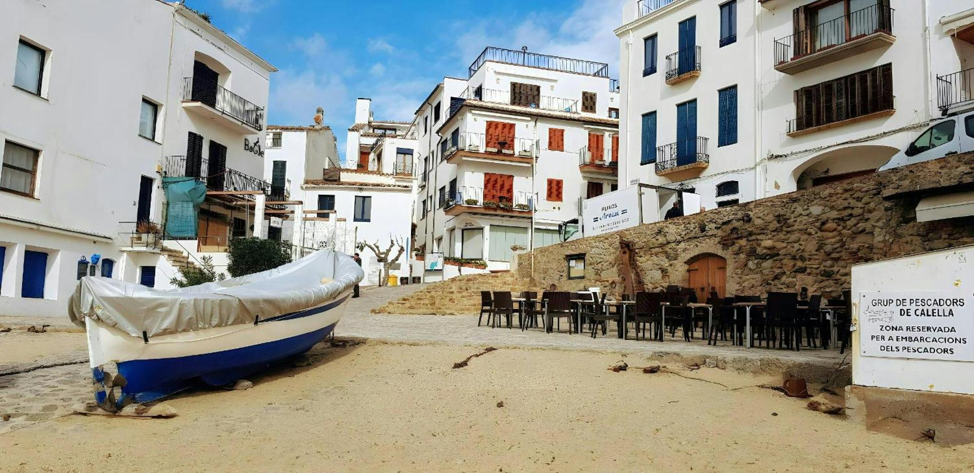 Calella Port Bo - Sea Sand Sun 卡莱利亚德帕拉弗鲁赫尔 外观 照片