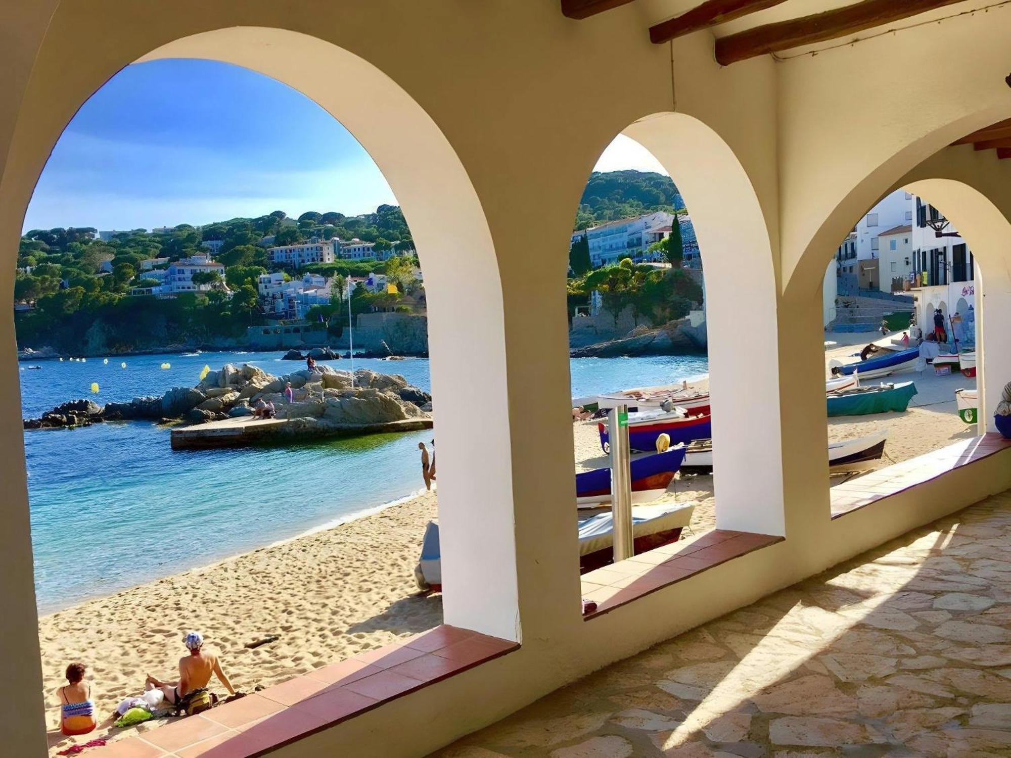 Calella Port Bo - Sea Sand Sun 卡莱利亚德帕拉弗鲁赫尔 外观 照片